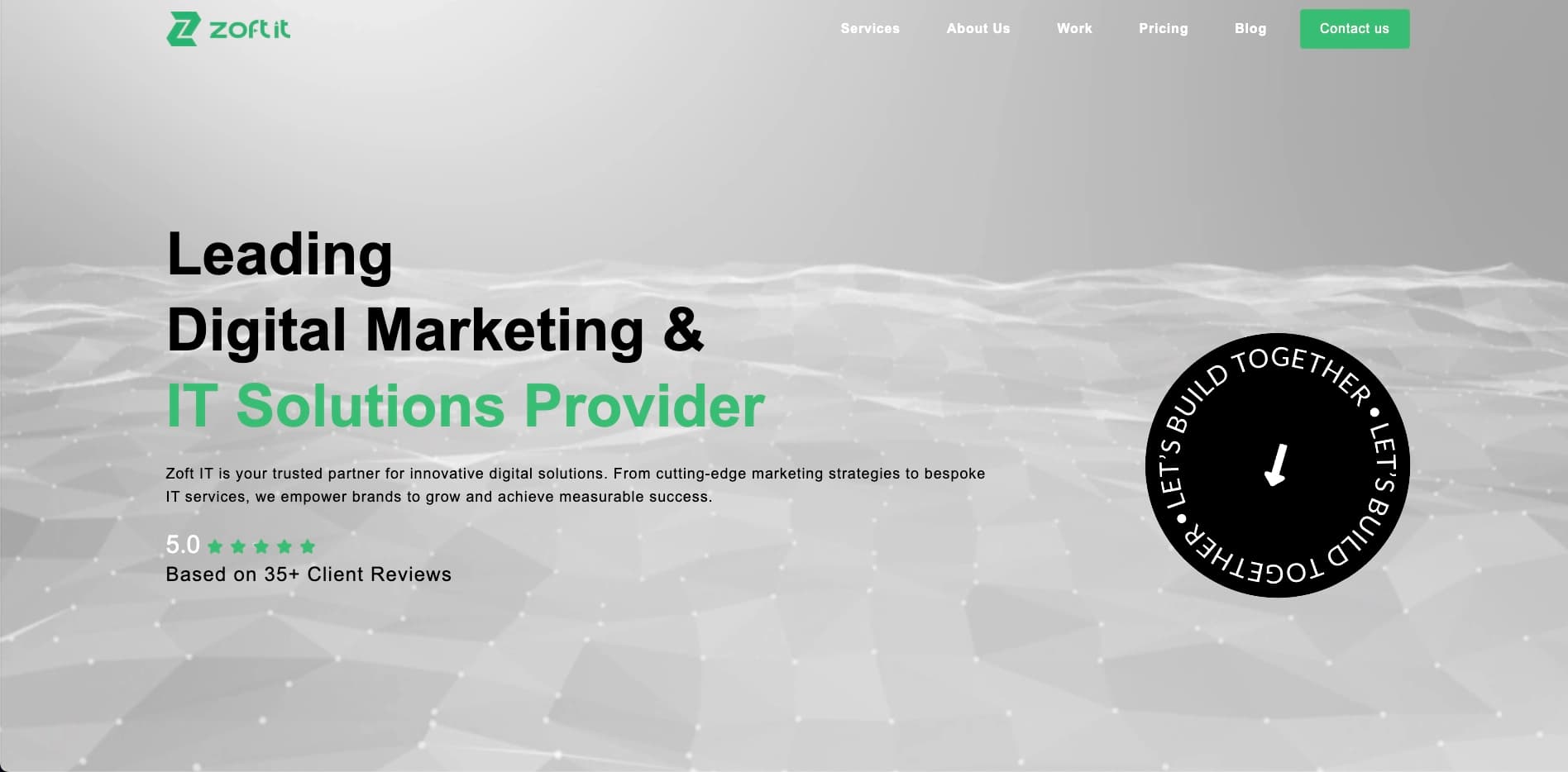 Zoft IT Website